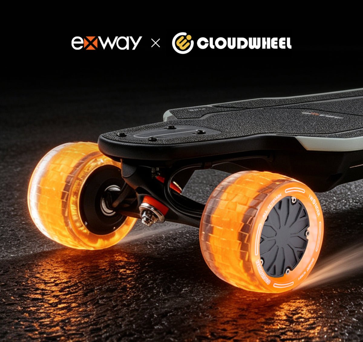 Exway x CloudWheel: Epic Official Collaboration Launch - Exway Electric Skateboard