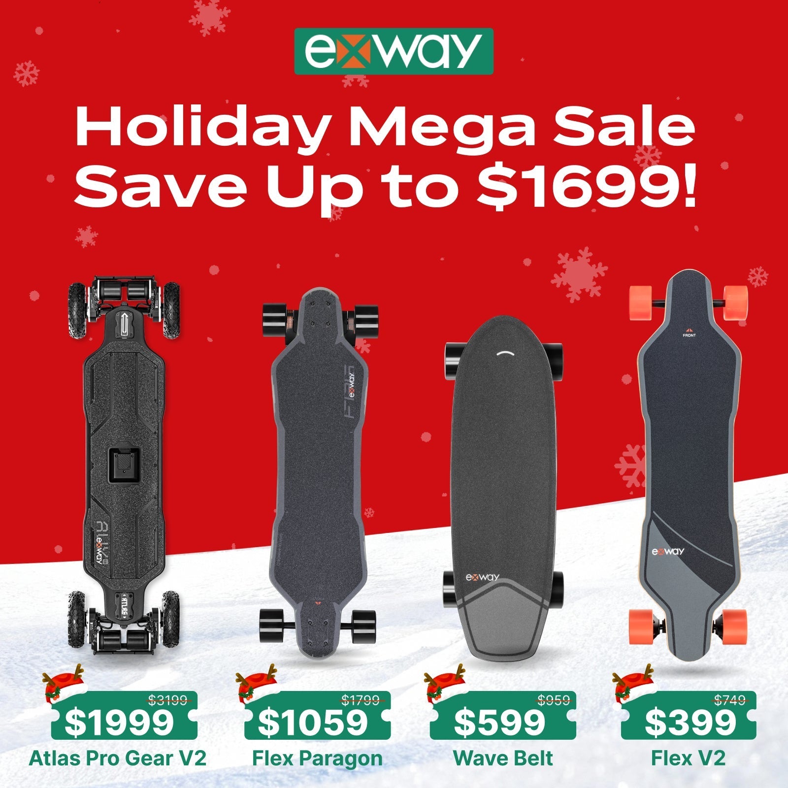 Electric Skateboard Promo - Exway Electric Skateboard