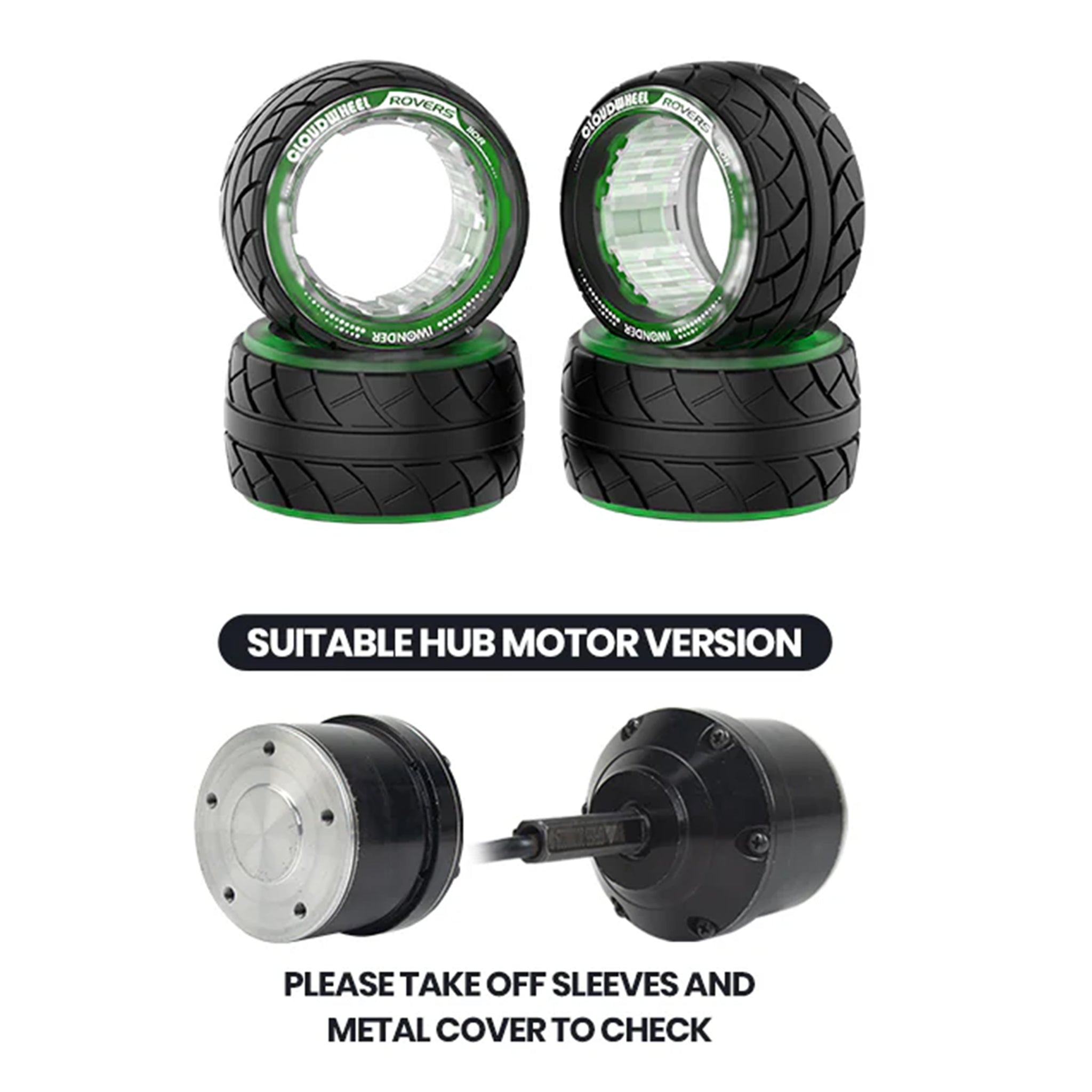 Cloudwheel 110mm Rovers Electric Skateboard Wheels