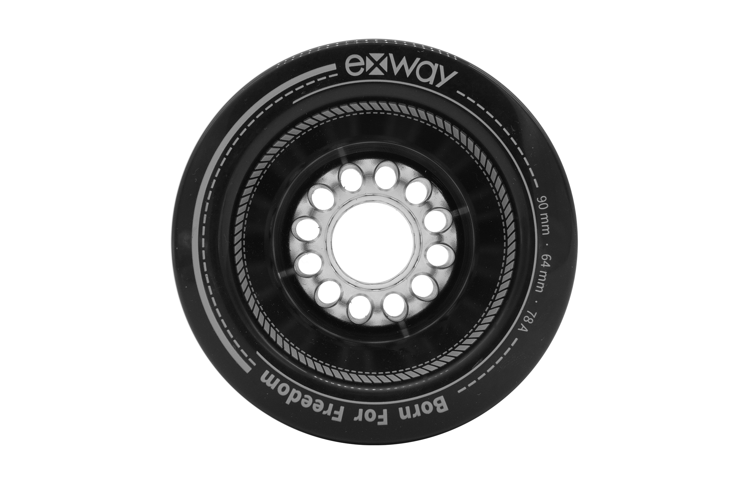90mm Street Wheel (2nd - Gen) - Exway Electric Skateboard