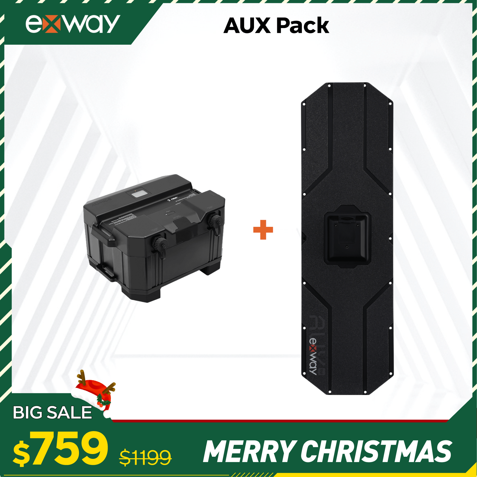 AUX Pack - Exway Electric Skateboard