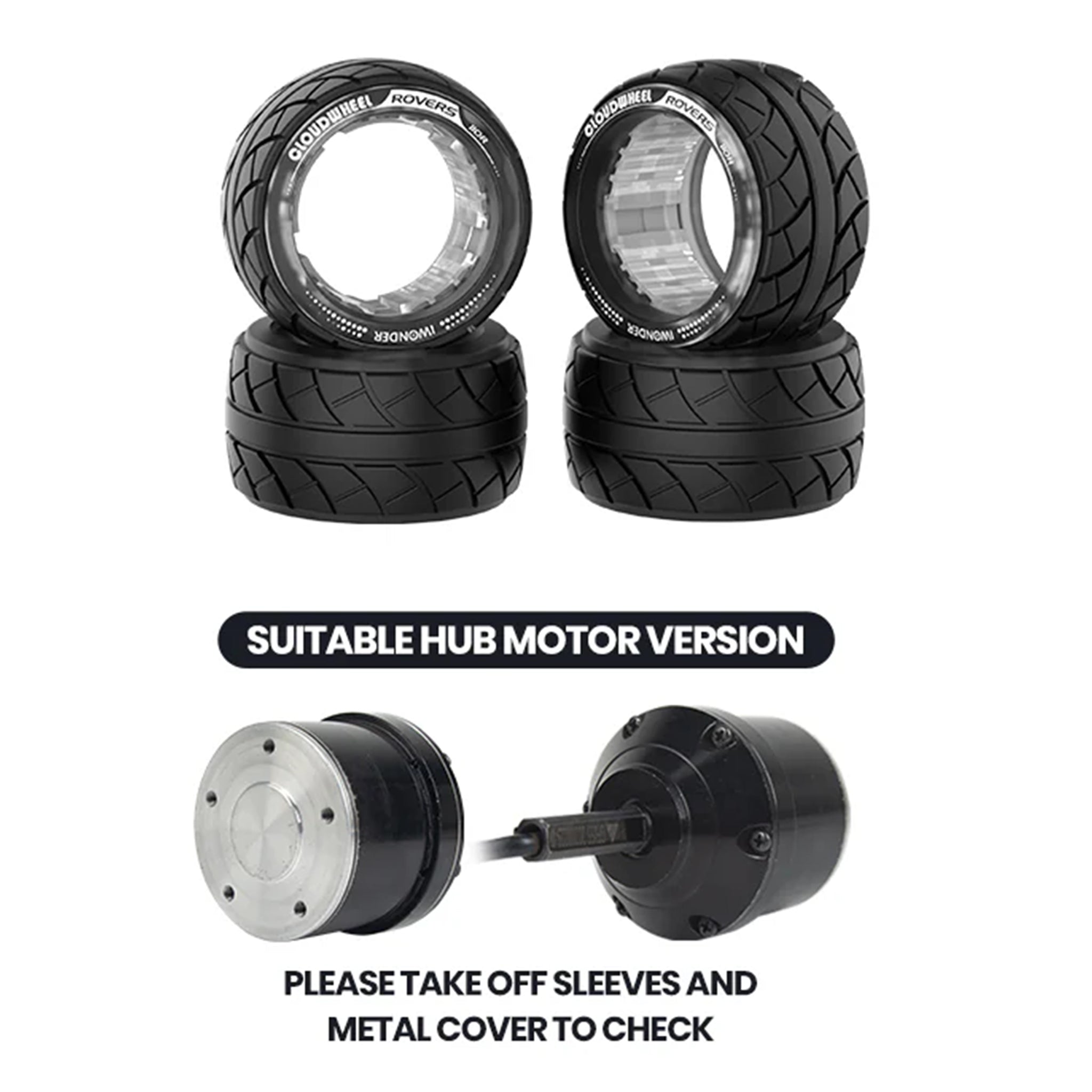 Cloudwheel 110mm Rovers Electric Skateboard Wheels - Exway Electric Skateboard