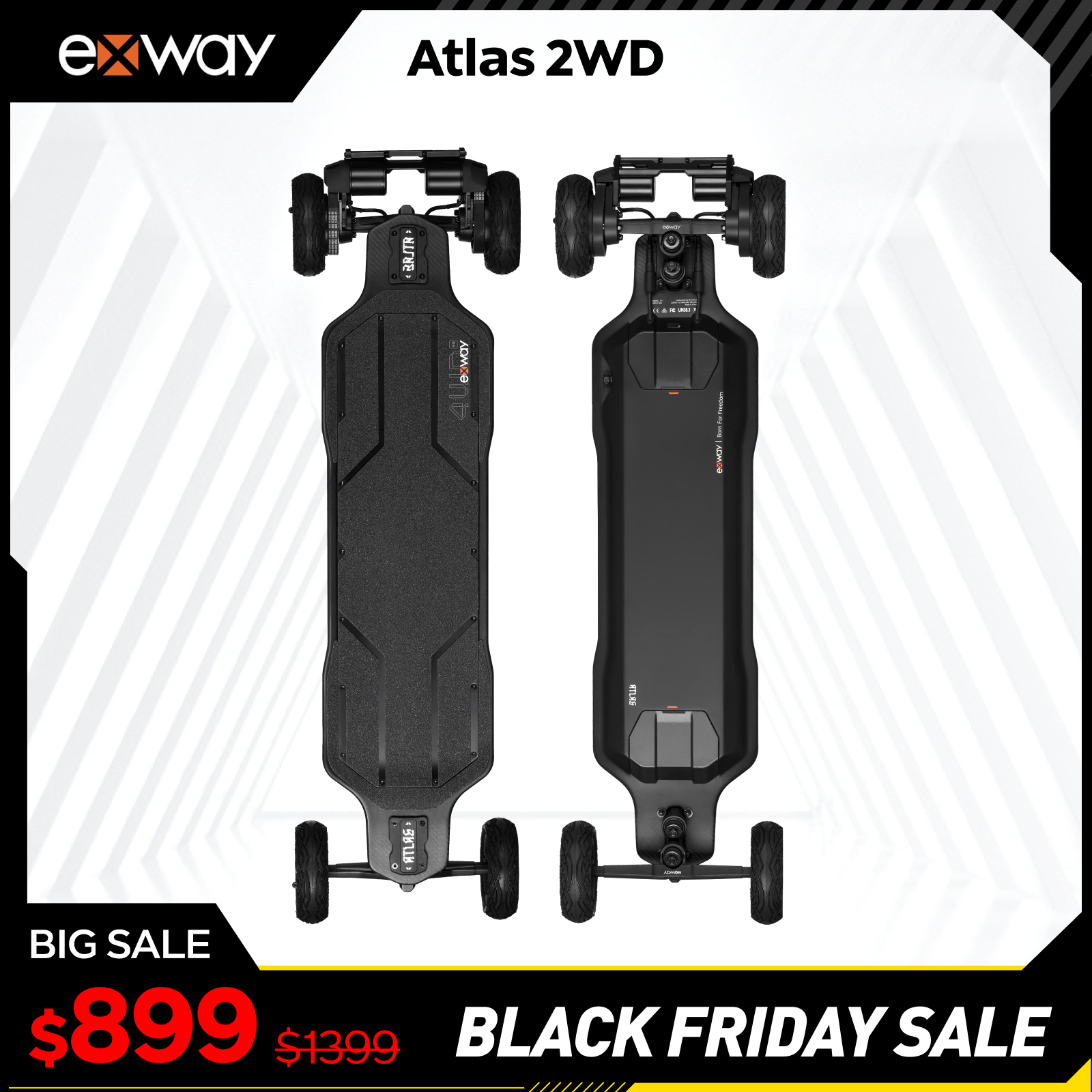 Exway Atlas - Exway Electric Skateboard