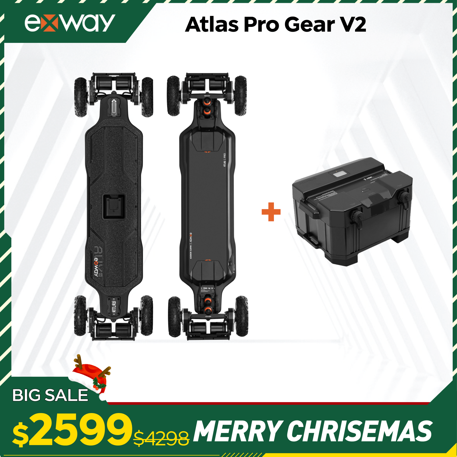 Exway Atlas Pro - Exway Electric Skateboard