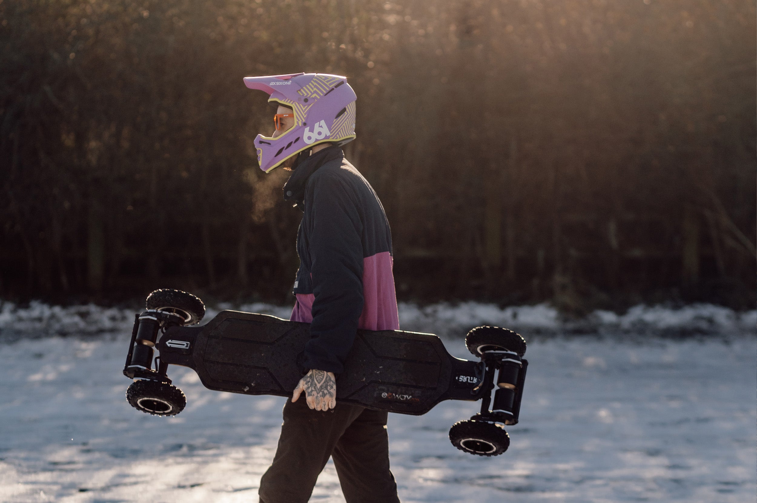 Exway Atlas Pro Gear V2 Electric Skateboard - Exway Electric Skateboard