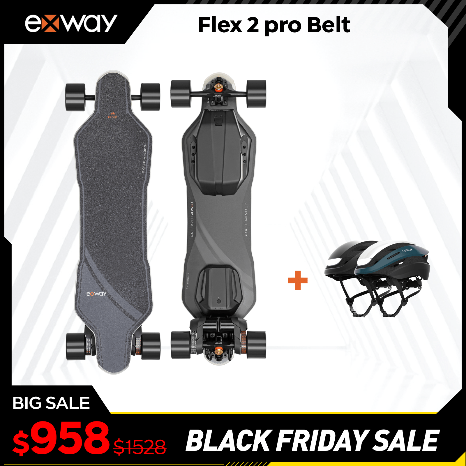 Exway Flex 2 Pro - Exway Electric Skateboard