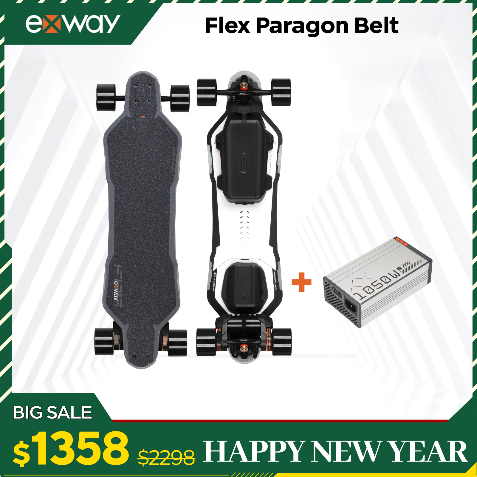 Exway Flex Paragon - Exway Electric Skateboard