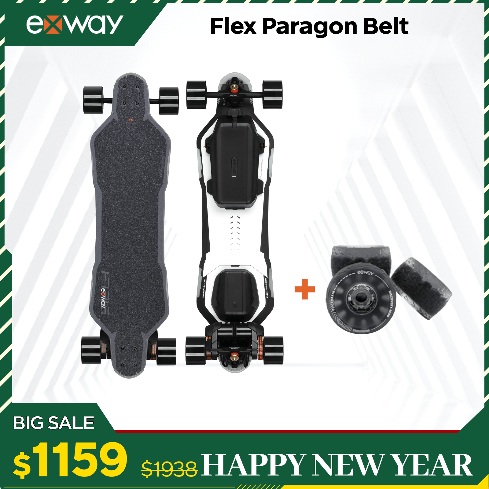 Exway Flex Paragon - Exway Electric Skateboard