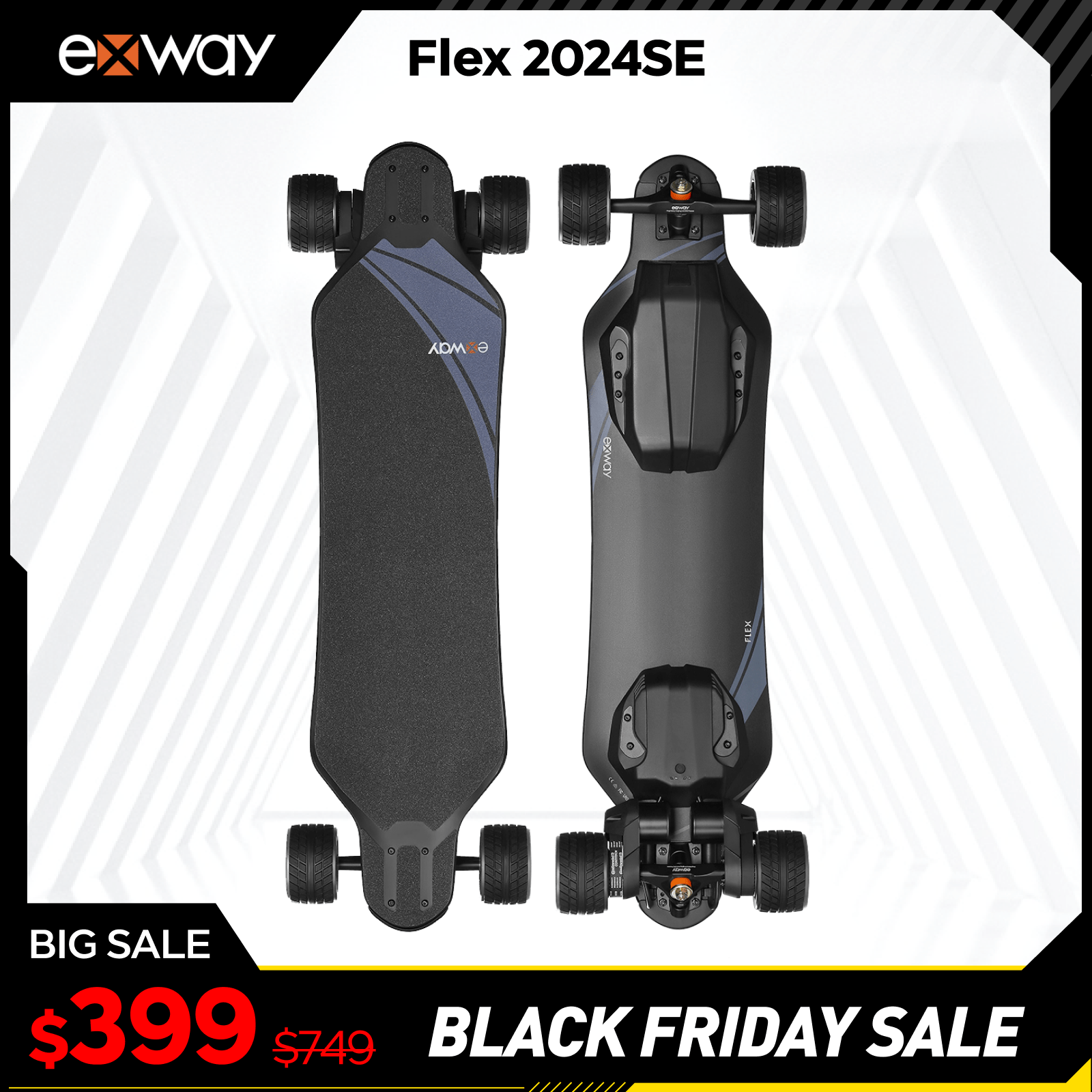 Exway Flex Series - Exway Electric Skateboard