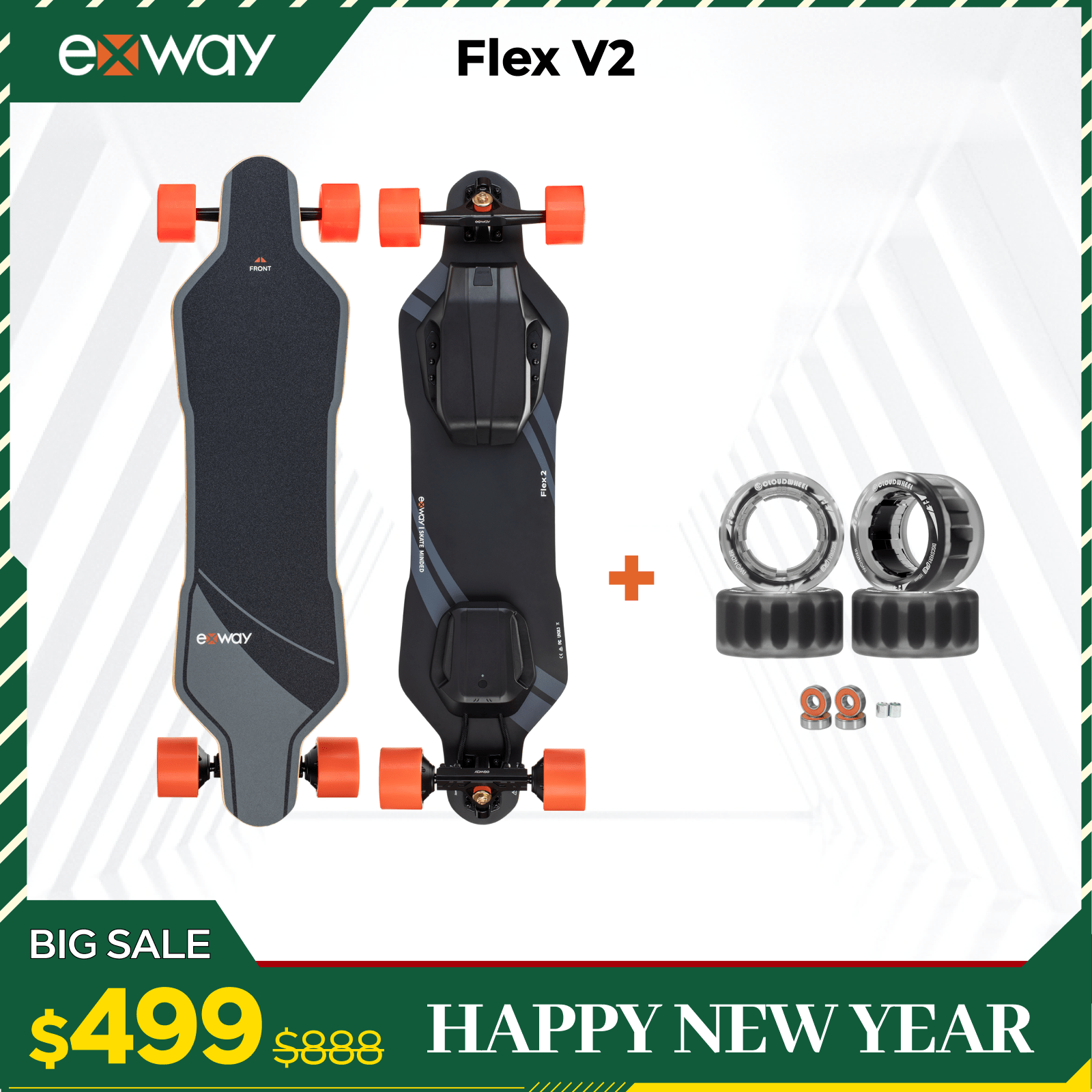 Exway Flex Series - Exway Electric Skateboard