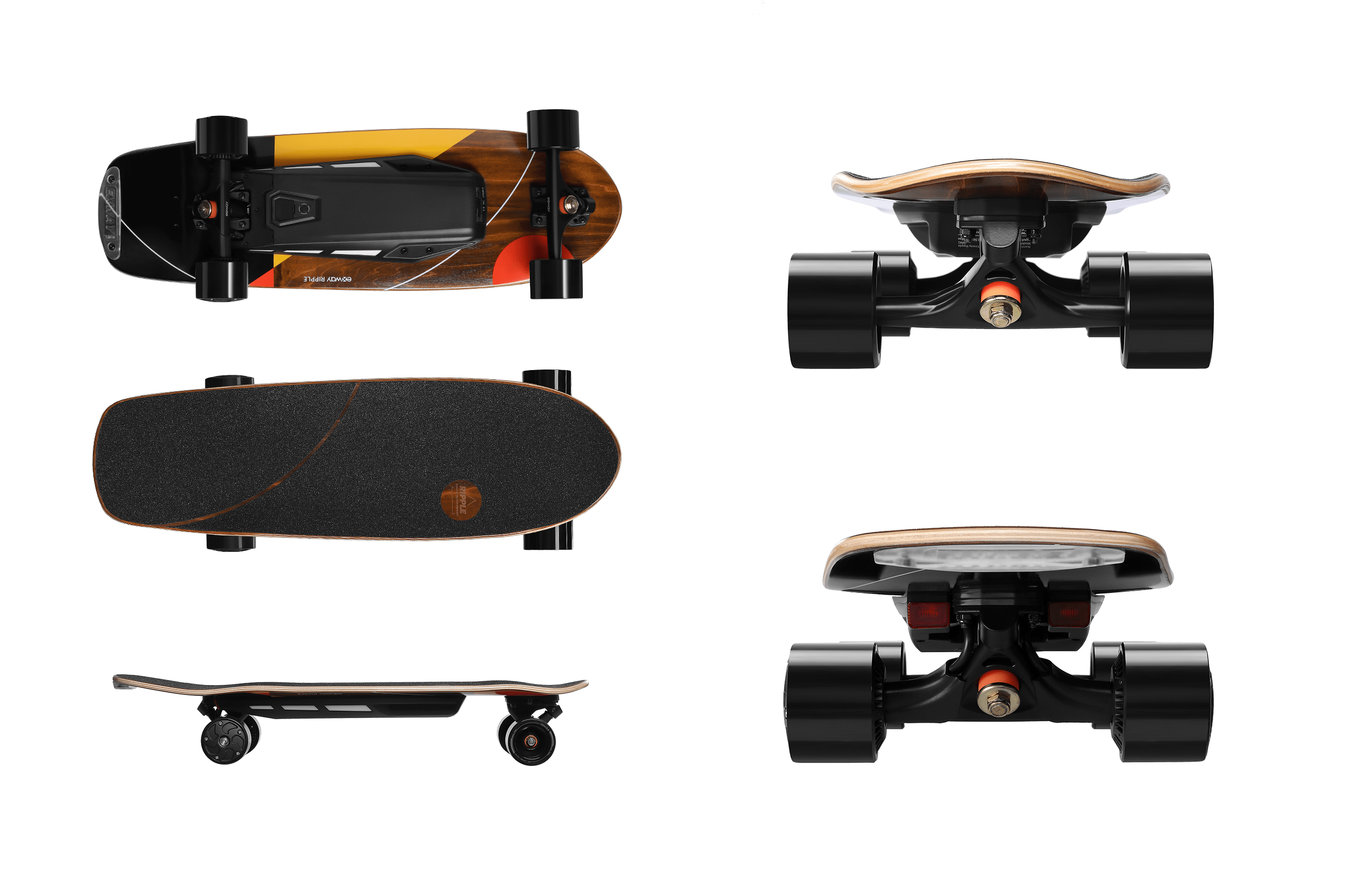 Exway Ripple Electric Skateboard - effortless Ride, Maximum Fun - Exway Electric Skateboard