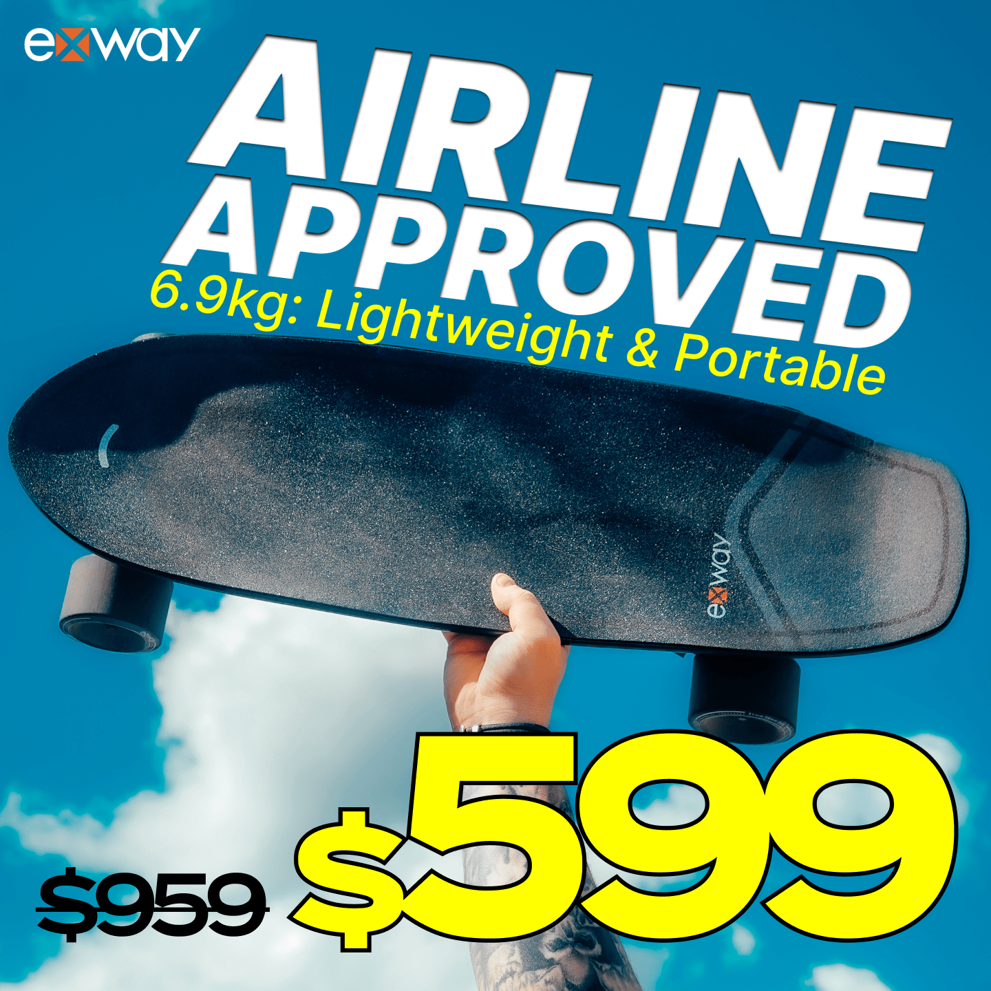 Exway Wave Series - Exway Electric Skateboard
