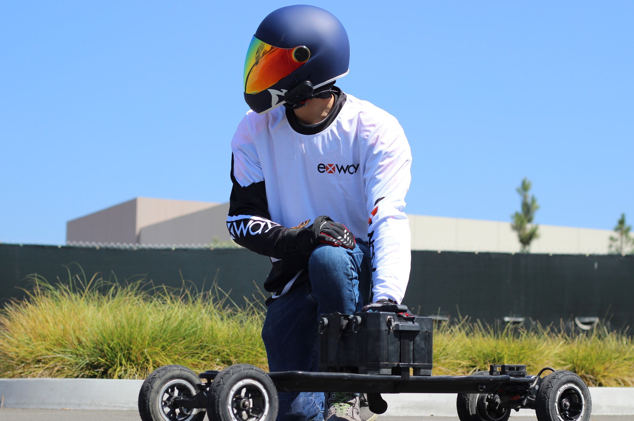 Sport - Tek Long Sleeve Shirt - Exway Electric Skateboard