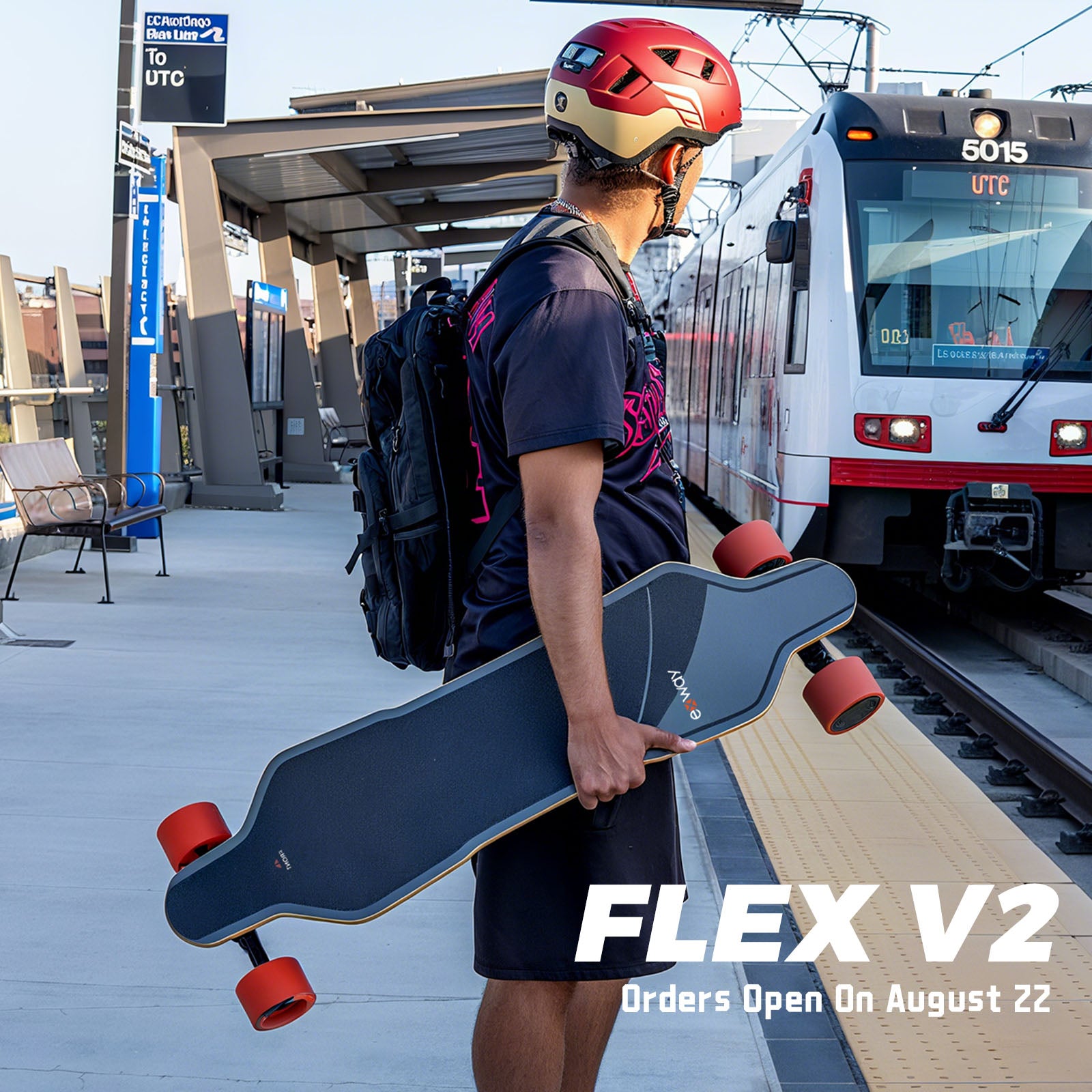 Exway Flex V2 Electric Skateboard-Early bird price ends on September 1