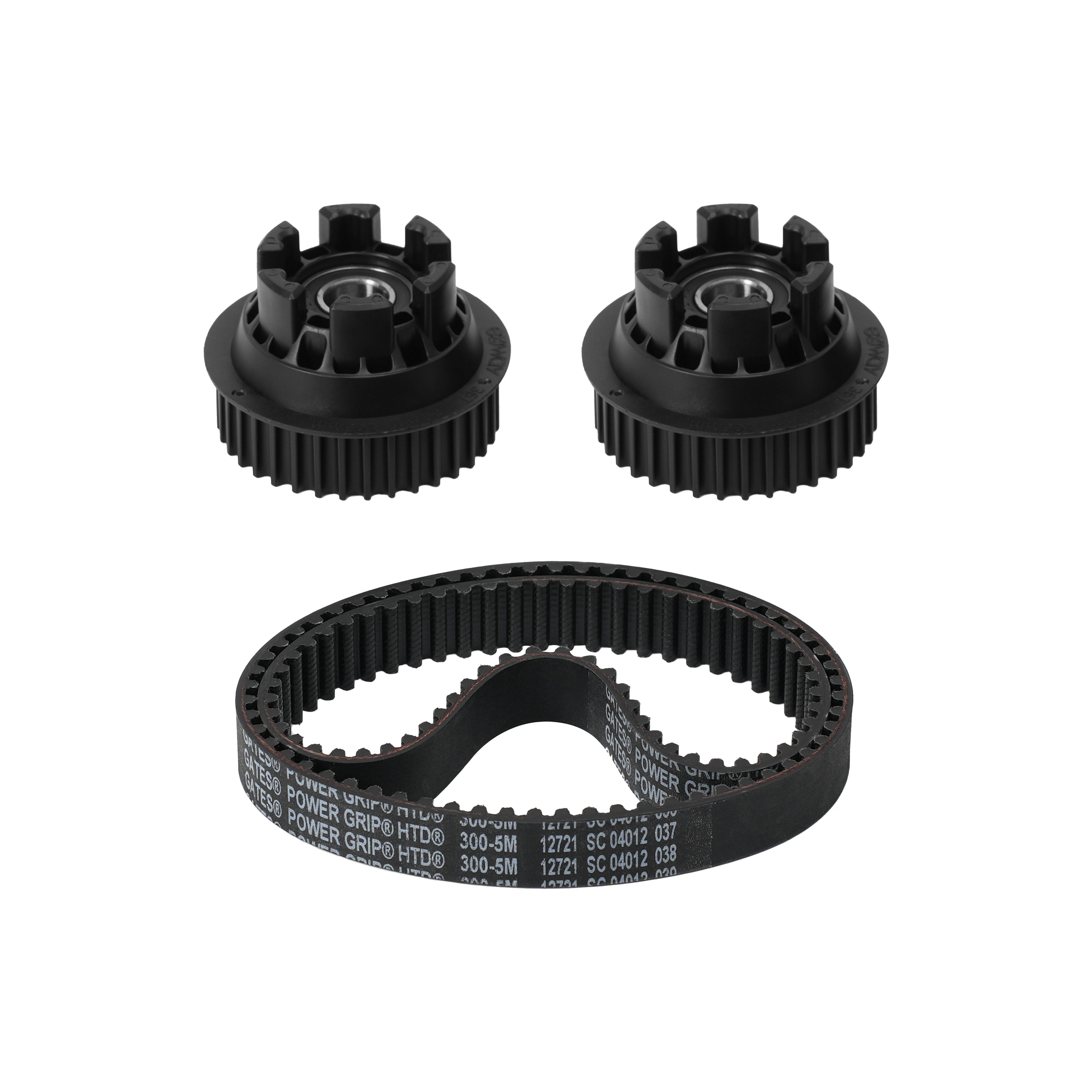 Pulleys and Belts Combo for Hydro All-Season Tires