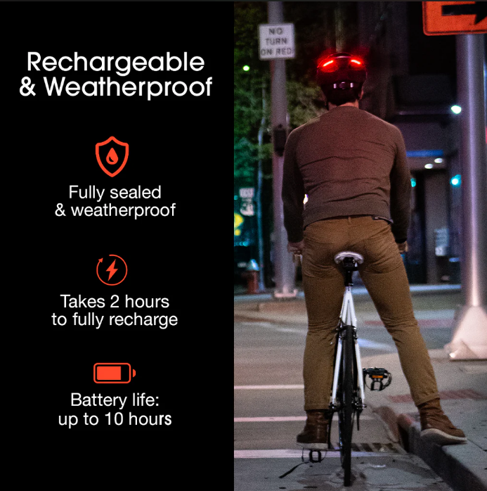 LUMOS Smart Helmet | Works with Exway Rexus Remote for Turn Signals & More, Ultimate Safety for Skateboarding/Riding