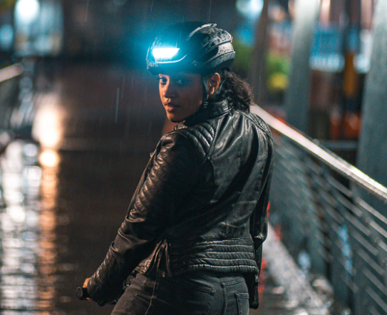LUMOS Smart Helmet | Works with Exway Rexus Remote for Turn Signals & More, Ultimate Safety for Skateboarding/Riding
