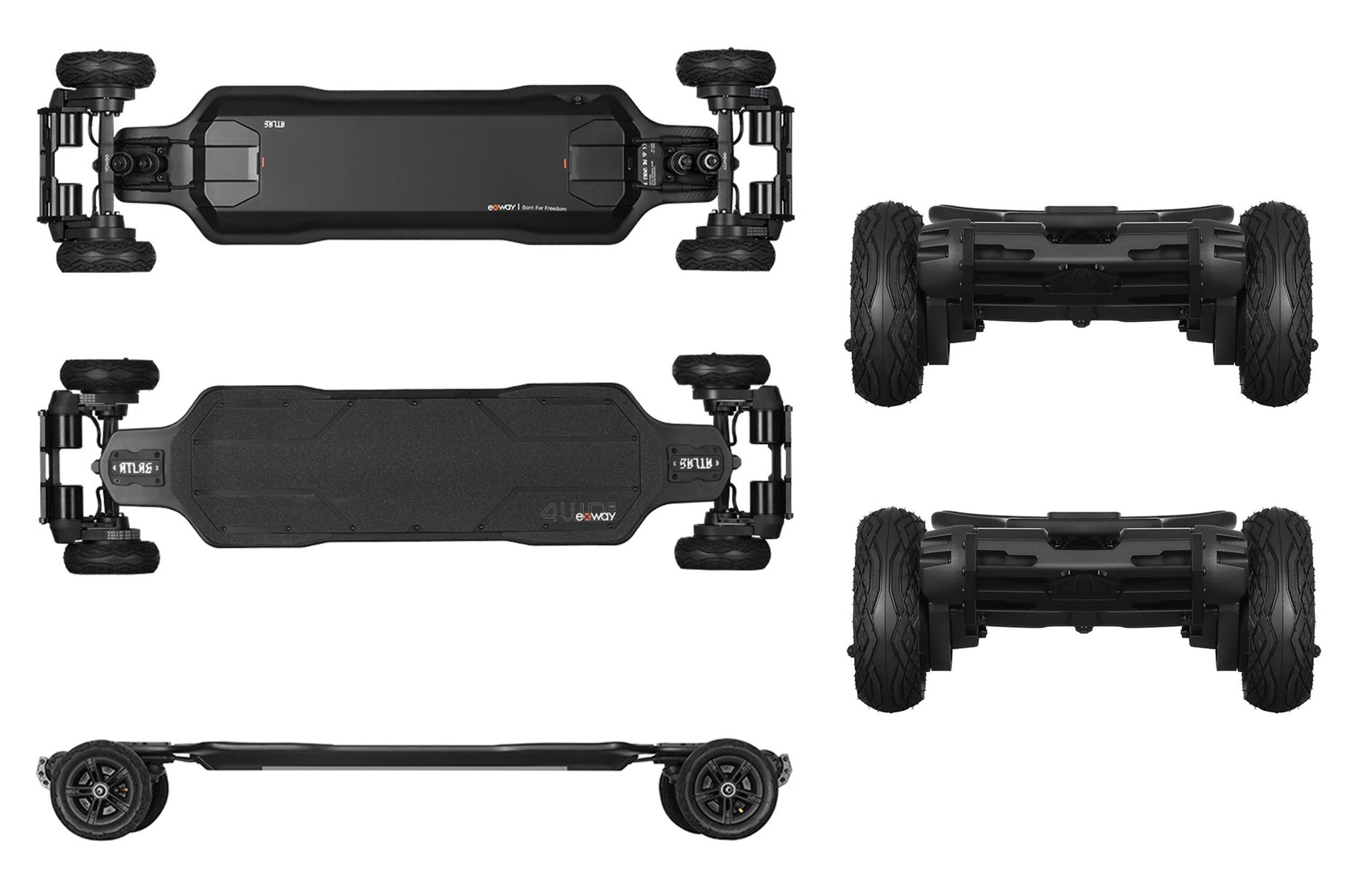 Exway Atlas丨Your Ultimate Electric Skateboard for Speed and