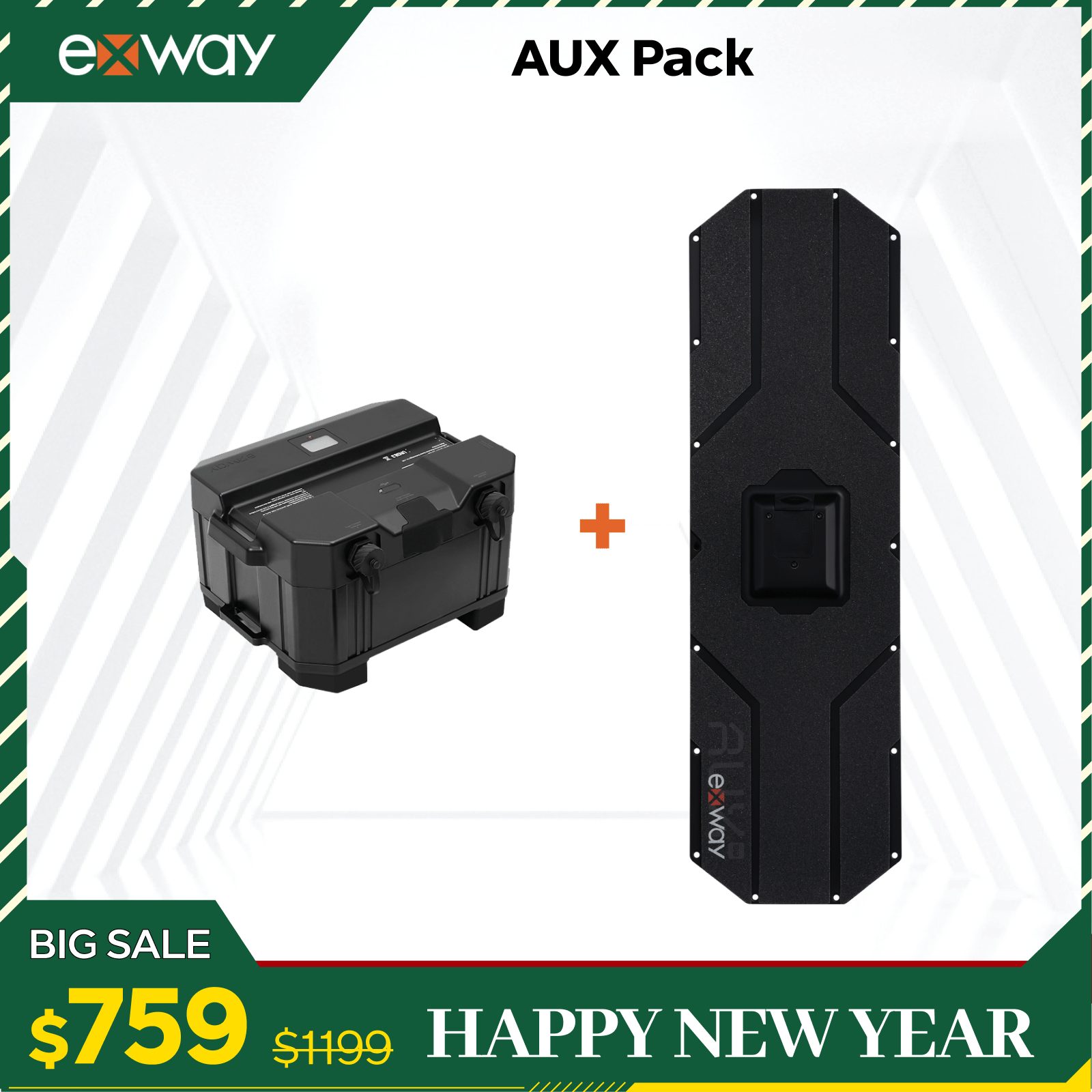 AUX Pack - Exway Electric Skateboard
