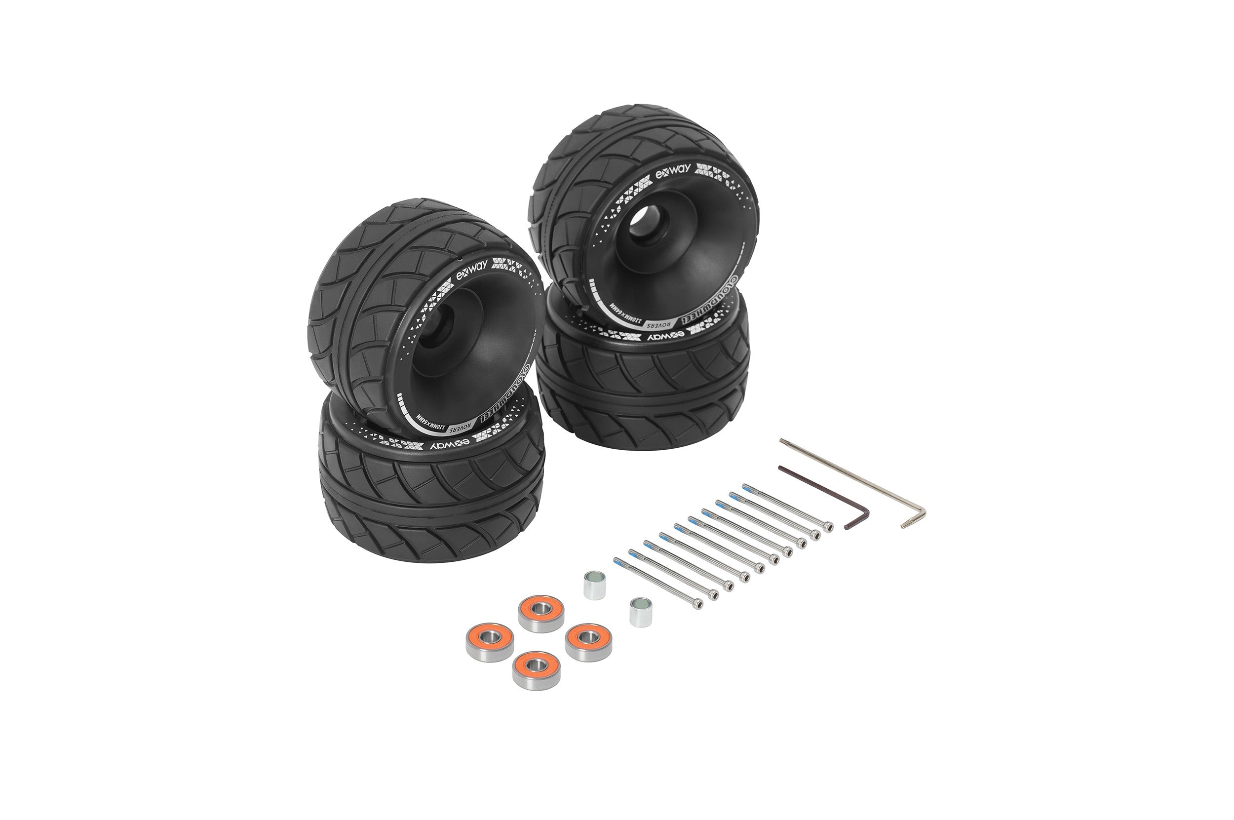 exway cloud wheel hub 110mm 新品未使用 Cloudwheel 110mm Rovers Electric Skateboard Wheels