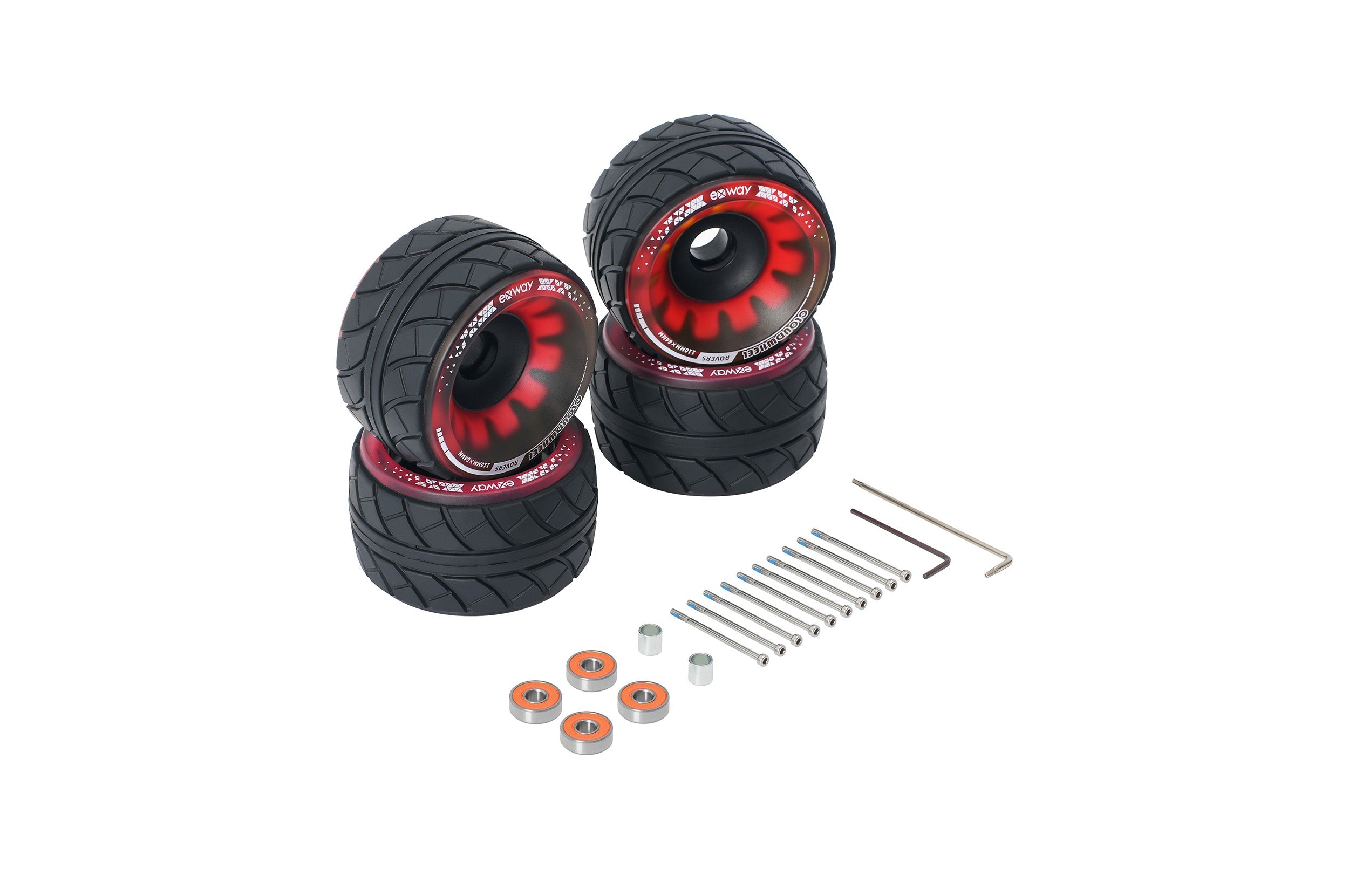 exway cloud wheel hub 110mm 新品未使用 Cloudwheel 110mm Rovers Electric Skateboard Wheels