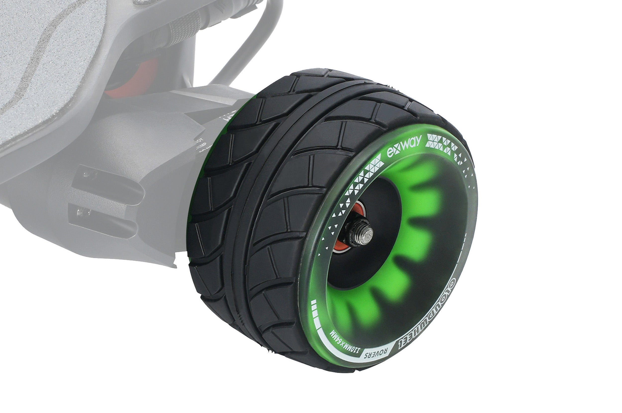 exway cloud wheel hub 110mm 新品未使用 Exway Cloudwheel Hub Motor Wheels (Donuts) - Fast Shipping