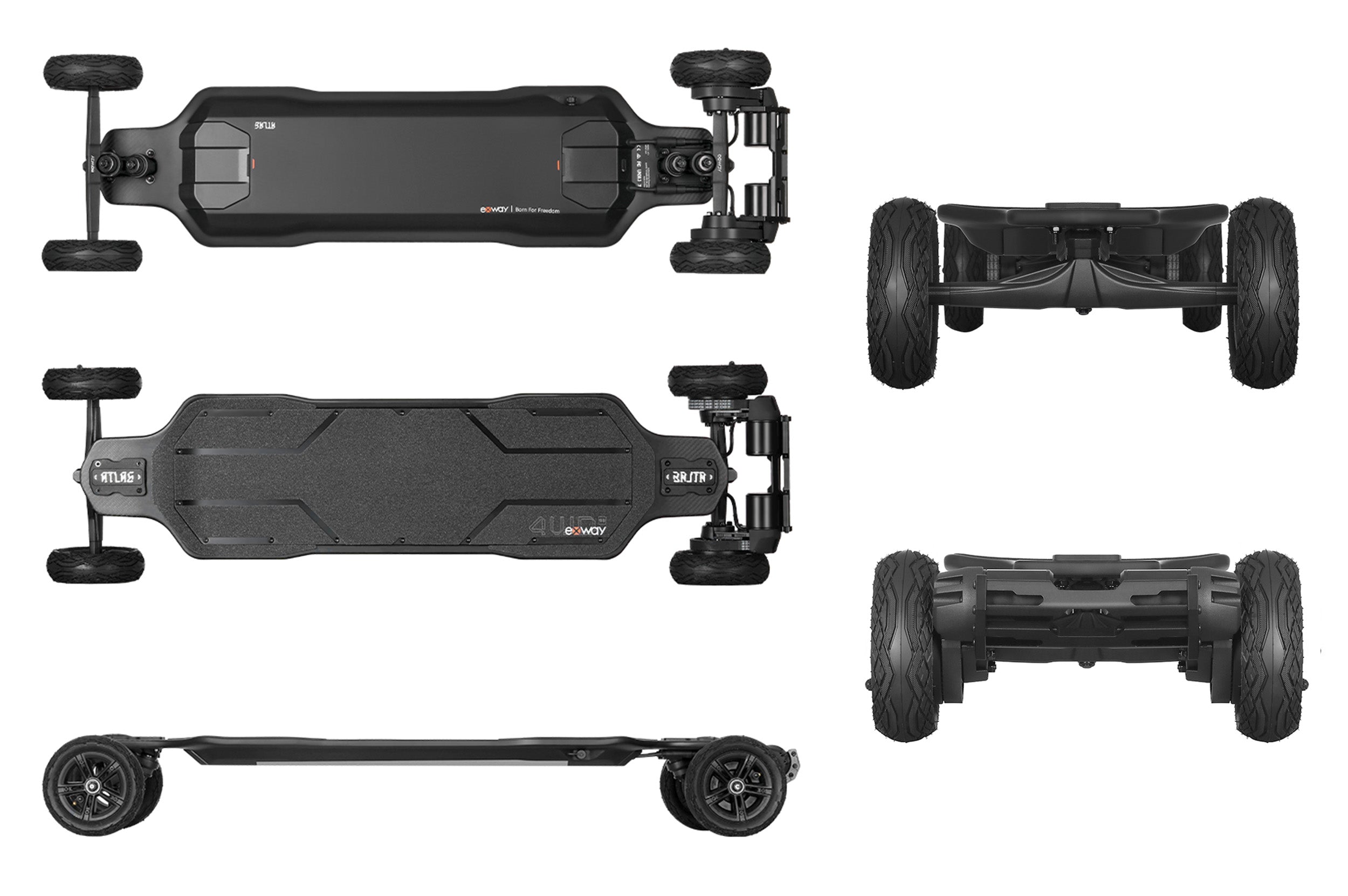 Exway Atlas Electric Skateboard - Exway Electric Skateboard