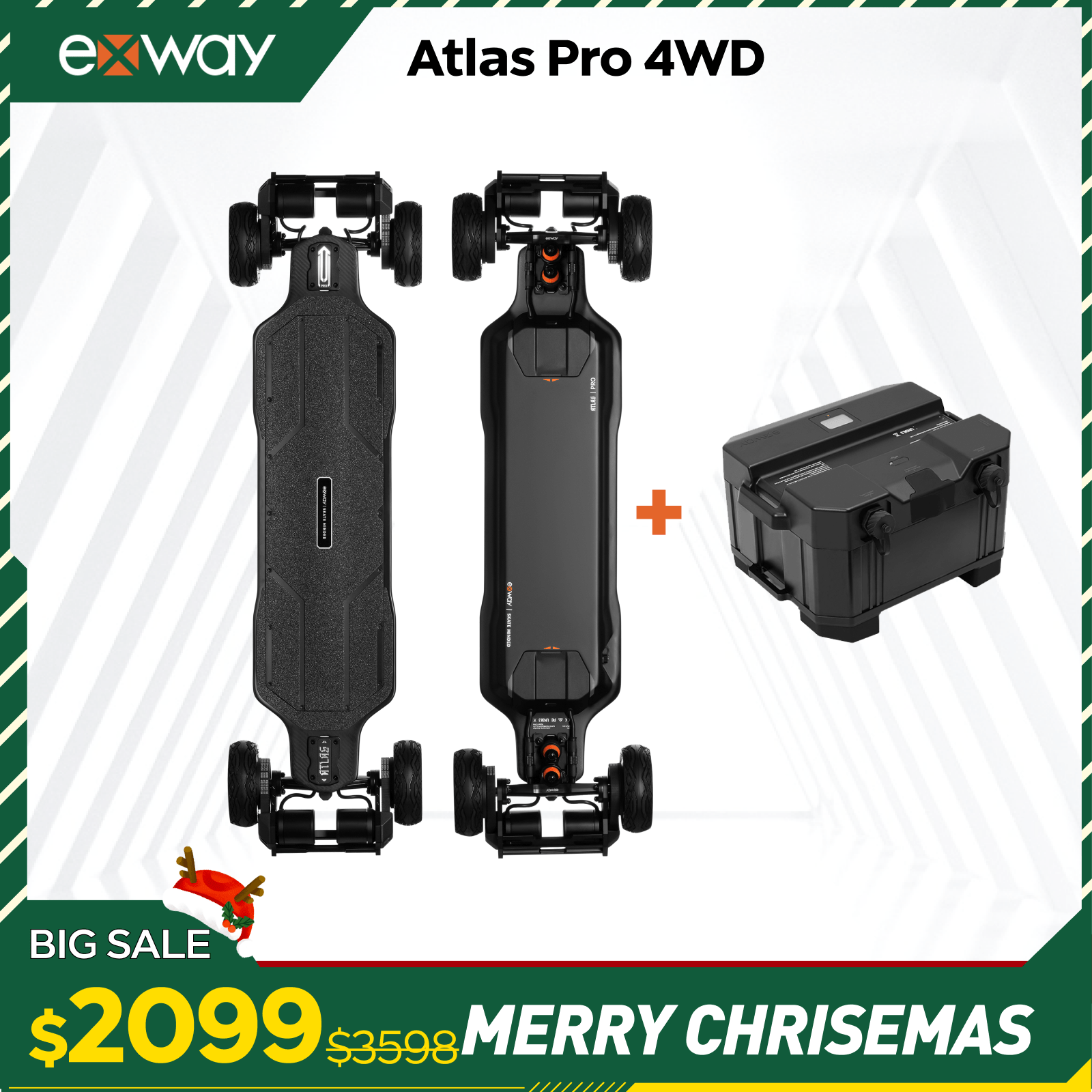Exway Atlas Pro - Exway Electric Skateboard
