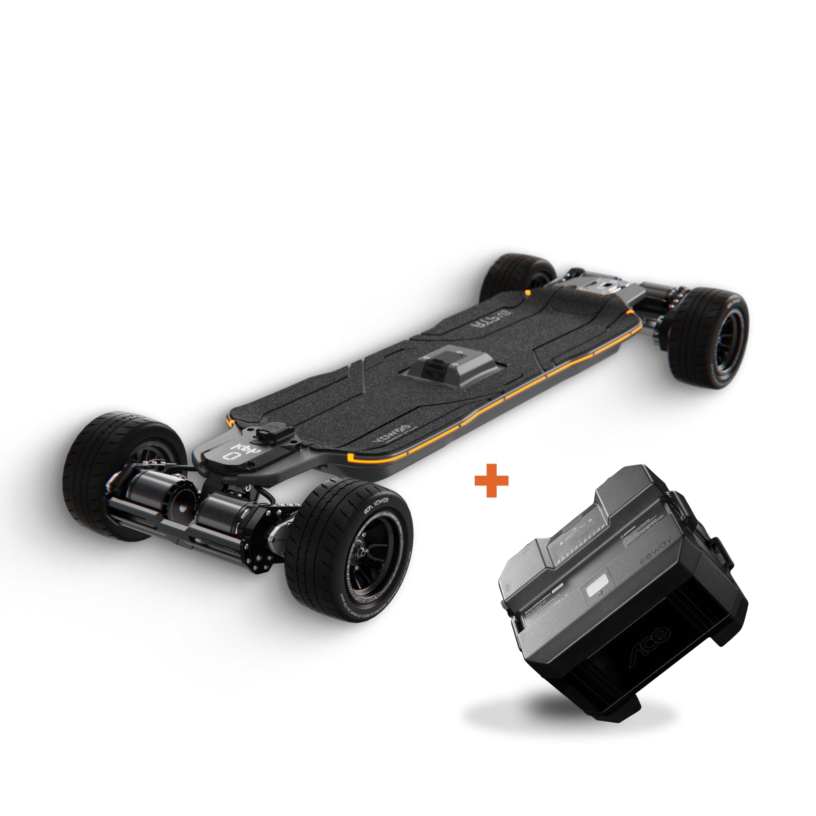 電動スケートボード E skateboard ESK    EXWAY ATLAS 4WD All-Terrain Electric Skateboard – 4WD Power & Off-Road Performance