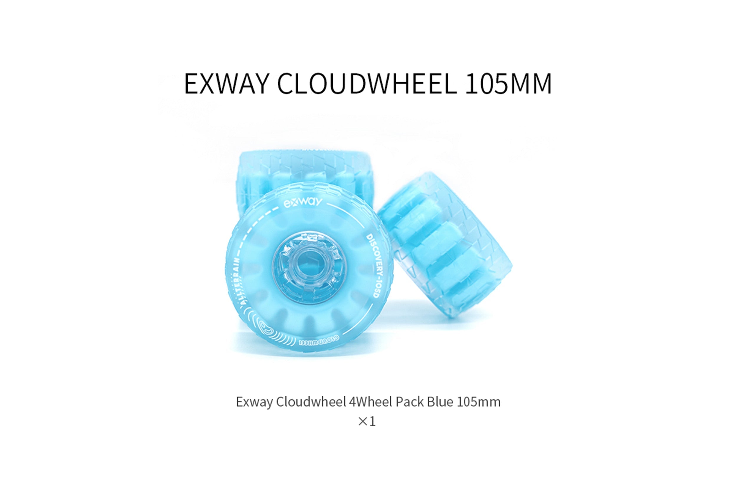 exway cloud wheel hub 110mm 新品未使用 Cloudwheel 110mm Rovers Electric Skateboard Wheels