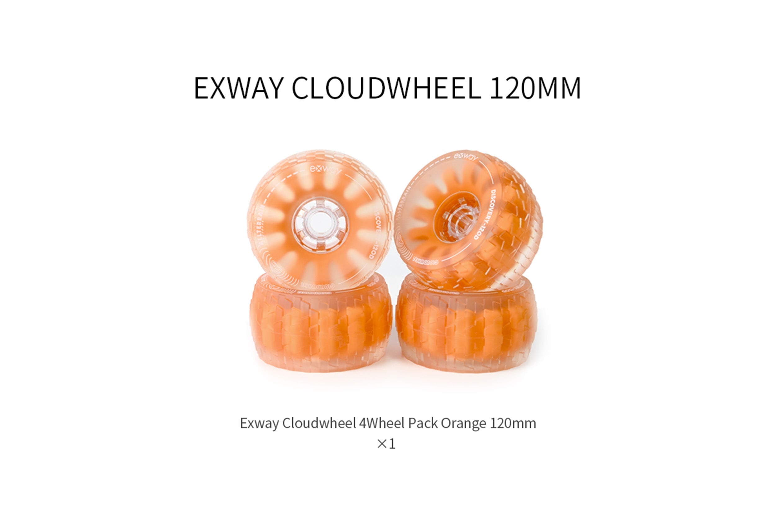 exway cloud wheel hub 110mm 新品未使用 Cloudwheel 110mm Rovers Electric Skateboard Wheels