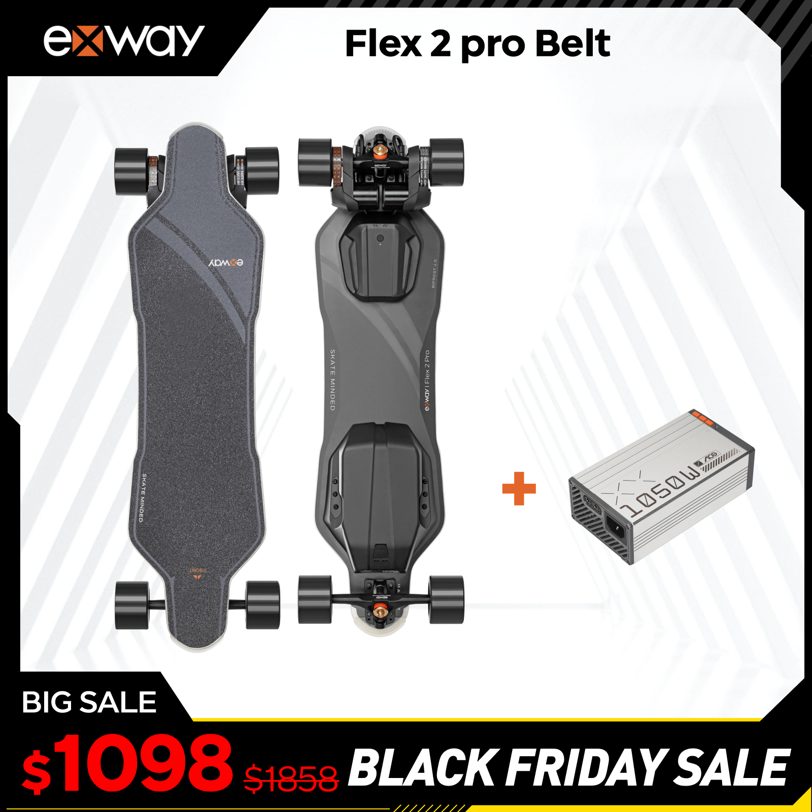 Exway Flex 2 Pro - Exway Electric Skateboard