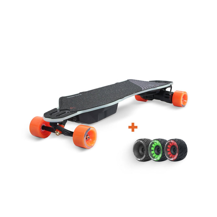 Exway Flex Pro V3 Electric Skateboard |Bifrost Lights,Up to 60km Range