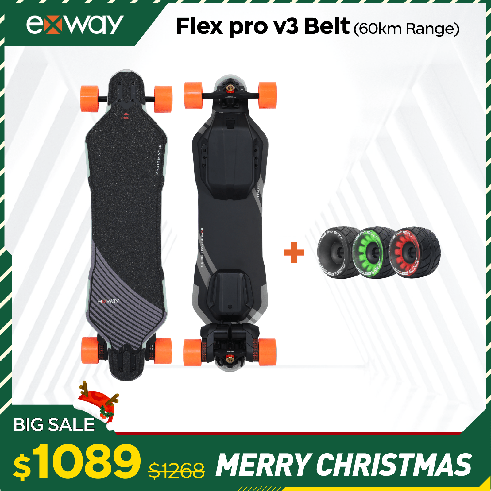 Exway Flex Pro V3 - Exway Electric Skateboard