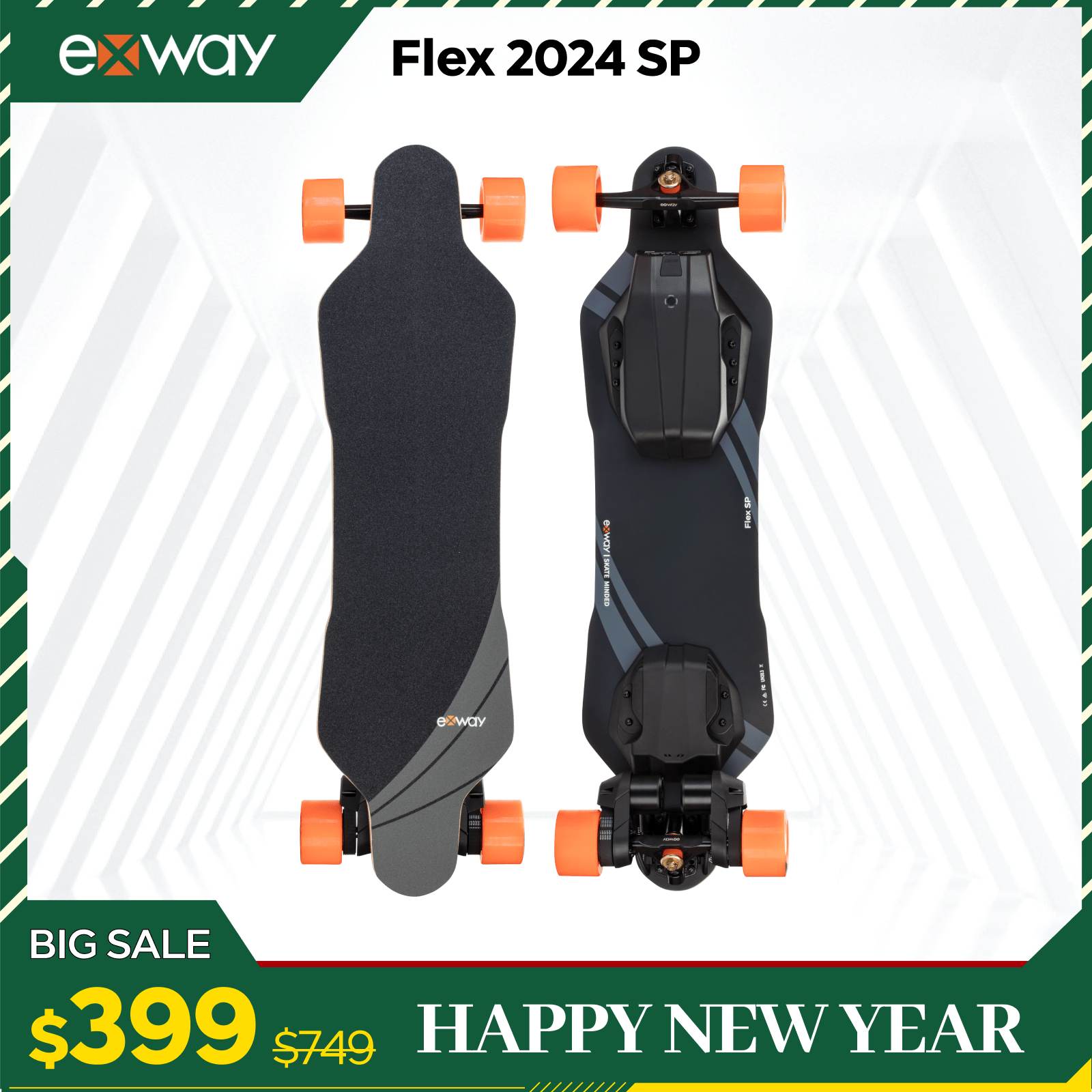 Exway Flex Series - Exway Electric Skateboard
