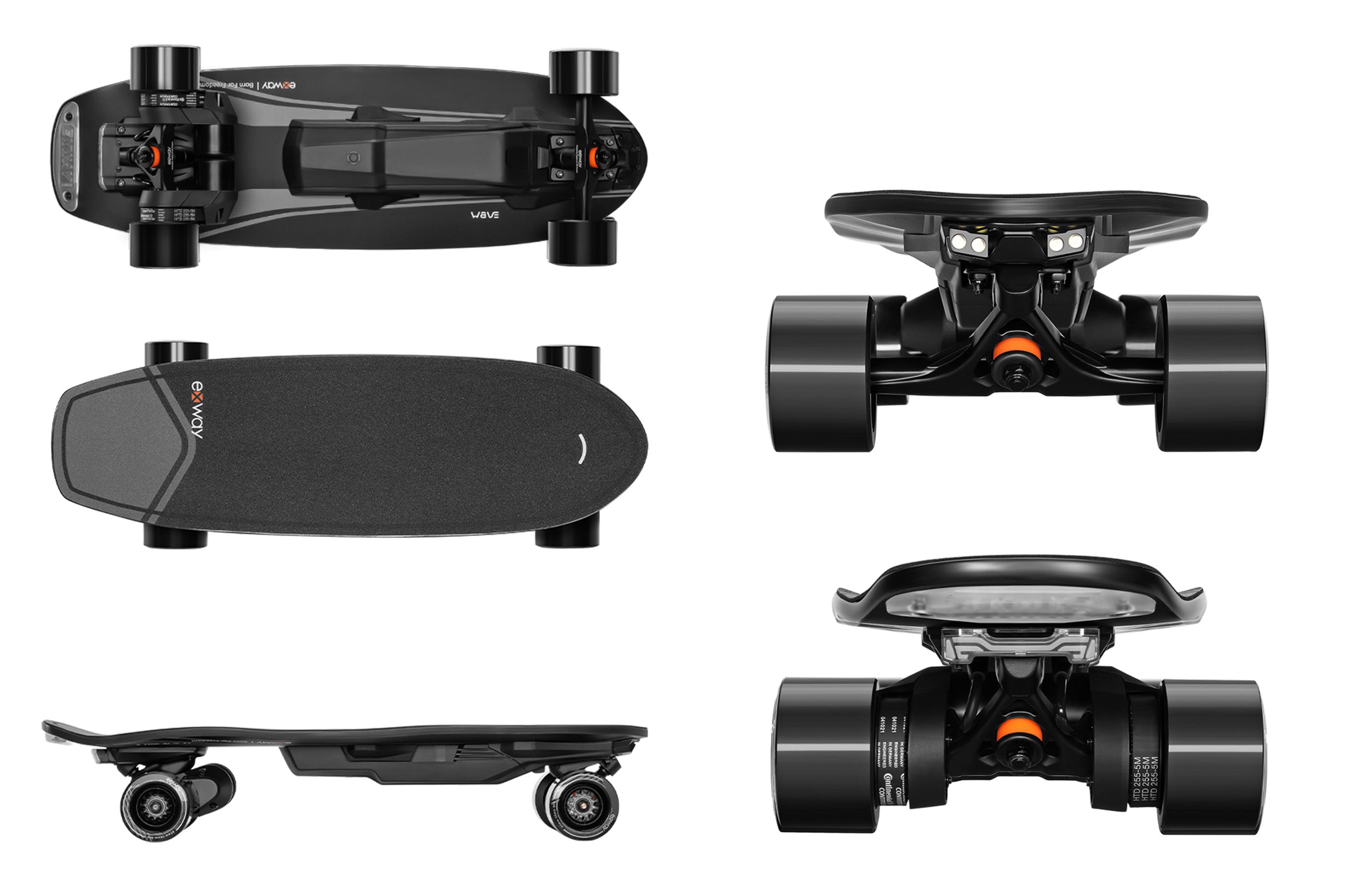 Exway Wave Belt Electric Skateboard - Exway Electric Skateboard
