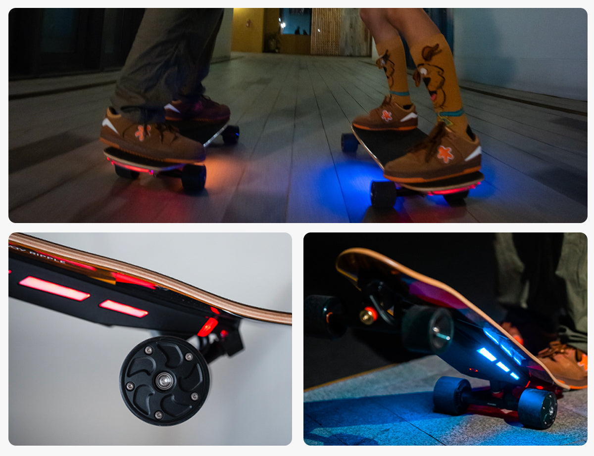 Exway Ripple Electric Skateboard丨Effortless Ride, Max. Fun 丨Only