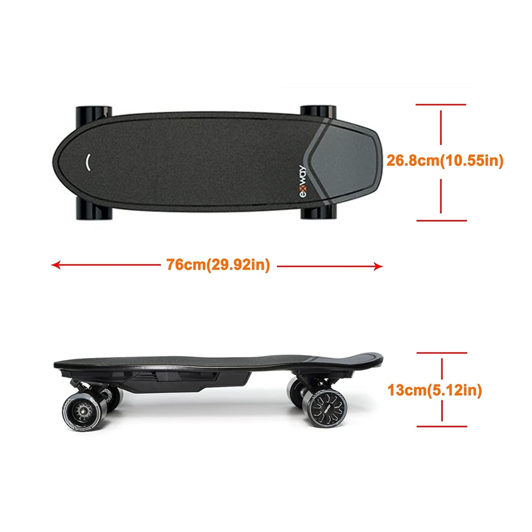 Exway Wave Belt Electric Skateboard